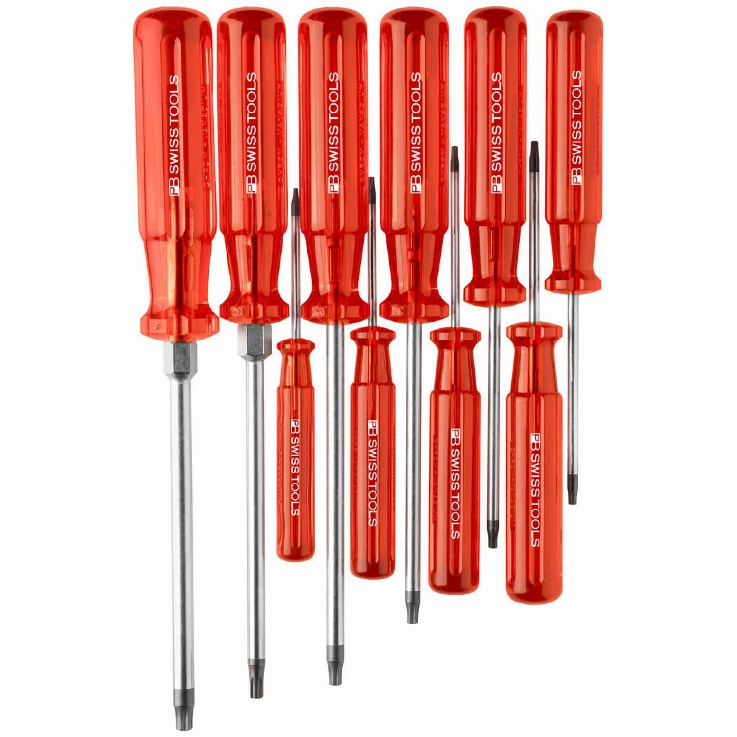 PB Swiss Tools PB 1402.CBB Classic Screwdrivers Set, TORX, 10 pcs