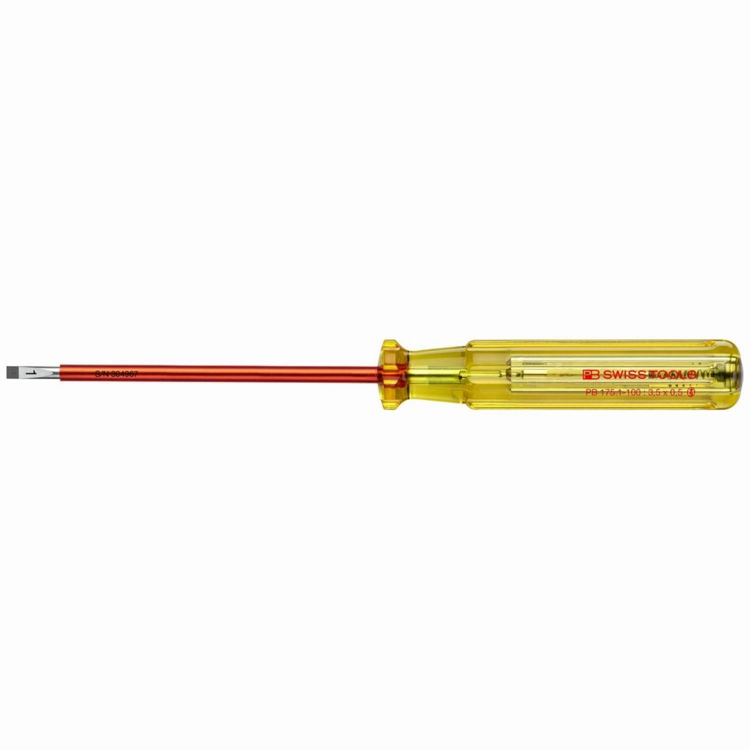 PB Swiss Tools PB 175.1-100 Voltage Tester, Skin Friendly 3.5 x 100 mm