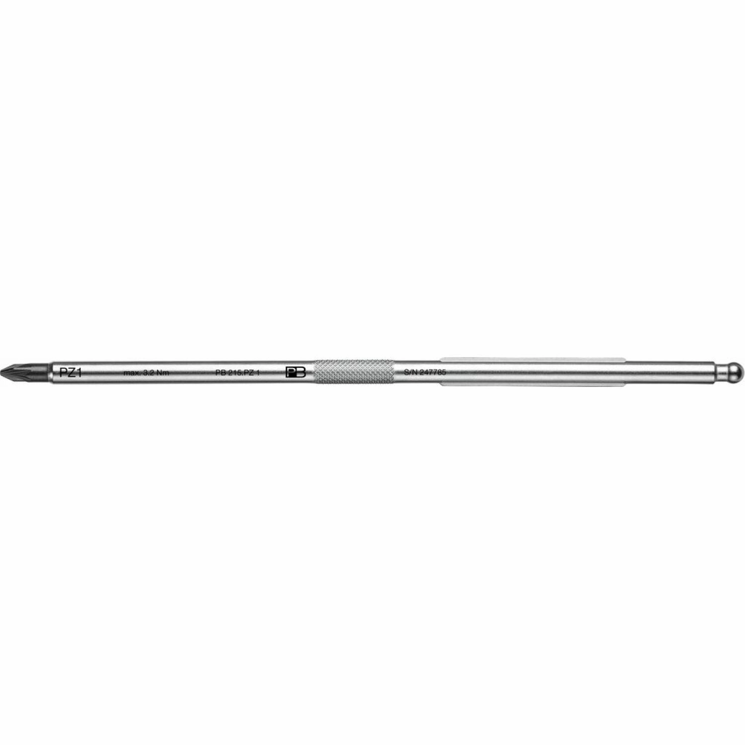 PB Swiss Tools PB 215.PZ 1 Interchangeable blade for PB 215 A, 8215 A, DigiTorque and MecaTorque handles, PZ1 x 110mm