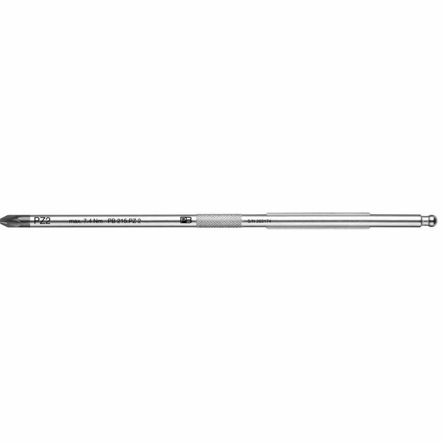 PB Swiss Tools PB 215.PZ 2 Interchangeable blade for PB 215 A, 8215 A, DigiTorque and MecaTorque handles, PZ2 x 200mm