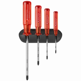 PB Swiss Tools PB 242 Phillips Classic Screwdriver Set with Wall Mount