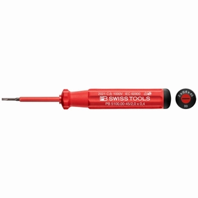 PB Swiss Tools PB 5100.00-45/2 Classic VDE Screwdriver, Slotted, Size 00