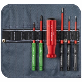 PB Swiss Tools PB 5215.SU Classic VDE Slim Screwdriver Set