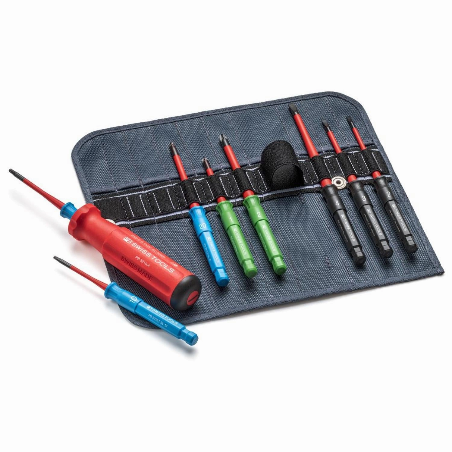 PB Swiss Tools PB 5218.SU Classic VDE Slim Screwdriver Set