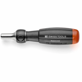 PB Swiss Tools PB 6510.R-30 Insider Pro Ratchet  ratchet handle with integrated bit magazine and 10 PrecisionBits C6