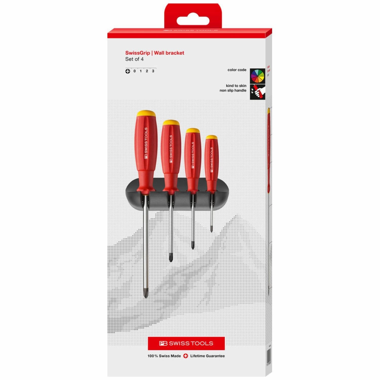 PB Swiss Tools PB 8242 Swiss Grip Screwdriver Set 4 Pcs