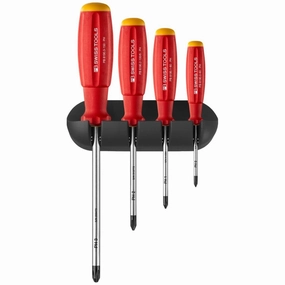 PB Swiss Tools PB 8242 Swiss Grip Screwdriver Set 4 Pcs