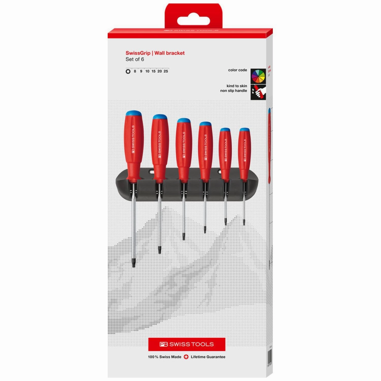 PB Swiss Tools PB 8440 Swiss Grip Screwdriver Set 6 Pcs