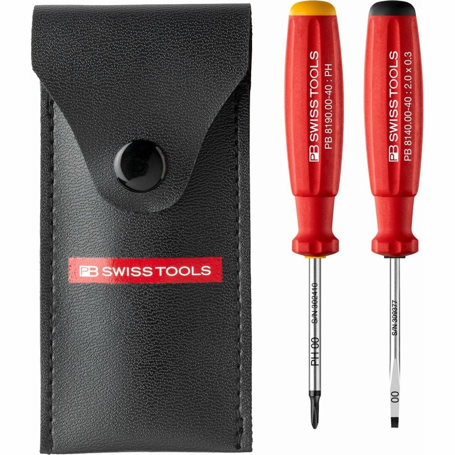 PB Swiss Tools PB 8535 Slotted   Phillips Screwdriver In A Case 2 Pcs