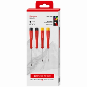 PB Swiss Tools PB 8620.CBB Electronics screwdriver set in a high-quality paperboard box