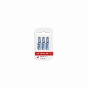PB Swiss Tools PB C6.400/10 CN3 PrecisionBit, Design C 6.3 TORX , Size 10 , 3 Piece - 1/4 Inch