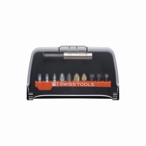 PB Swiss Tools PB C6.989 CN PrecisionBit, Design C 6.3 (1/4), Set in BitCase, with Belt-Clip