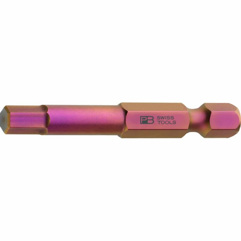PB Swiss Tools PB E6.210/10 PrecisionBit for Hex Screws, Hex, 10 mm, 50mm