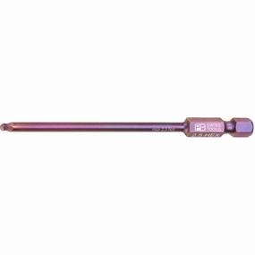 PB Swiss Tools PB E6L.212/2,5 PrecisionBit, 1/4" Bits, E6, Hex with Ball End, Long, 2.5mm x 70mm