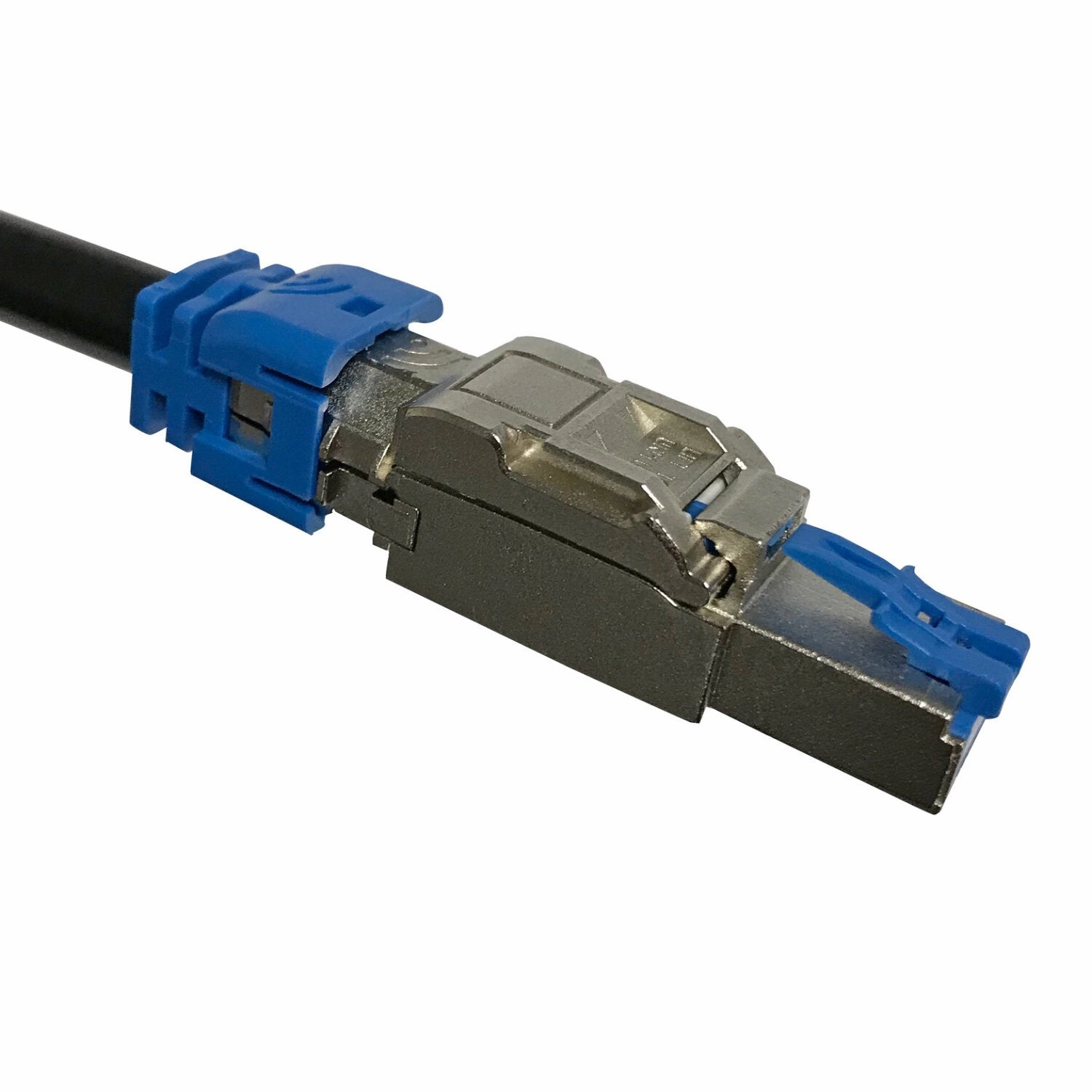 Platinum Tools 106251C PoE  10Gig RJ45 Shielded Field Plug. 2/Clamshell