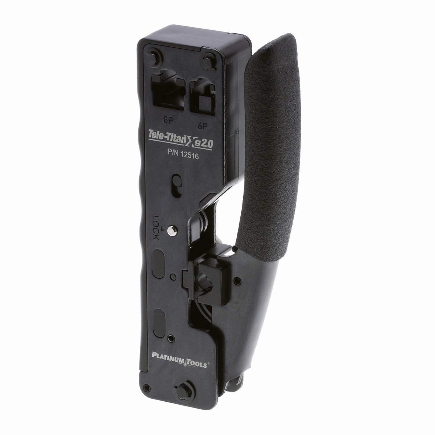 Platinum Tools 12516C Tele-TitanXg 2.0 Crimp Tool for Modular RJ45 CAT6A Connectors
