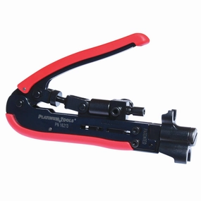 Platinum Tools 16213C SealSmart PROCON Compression Tool, F, BNC and RCA Connectors