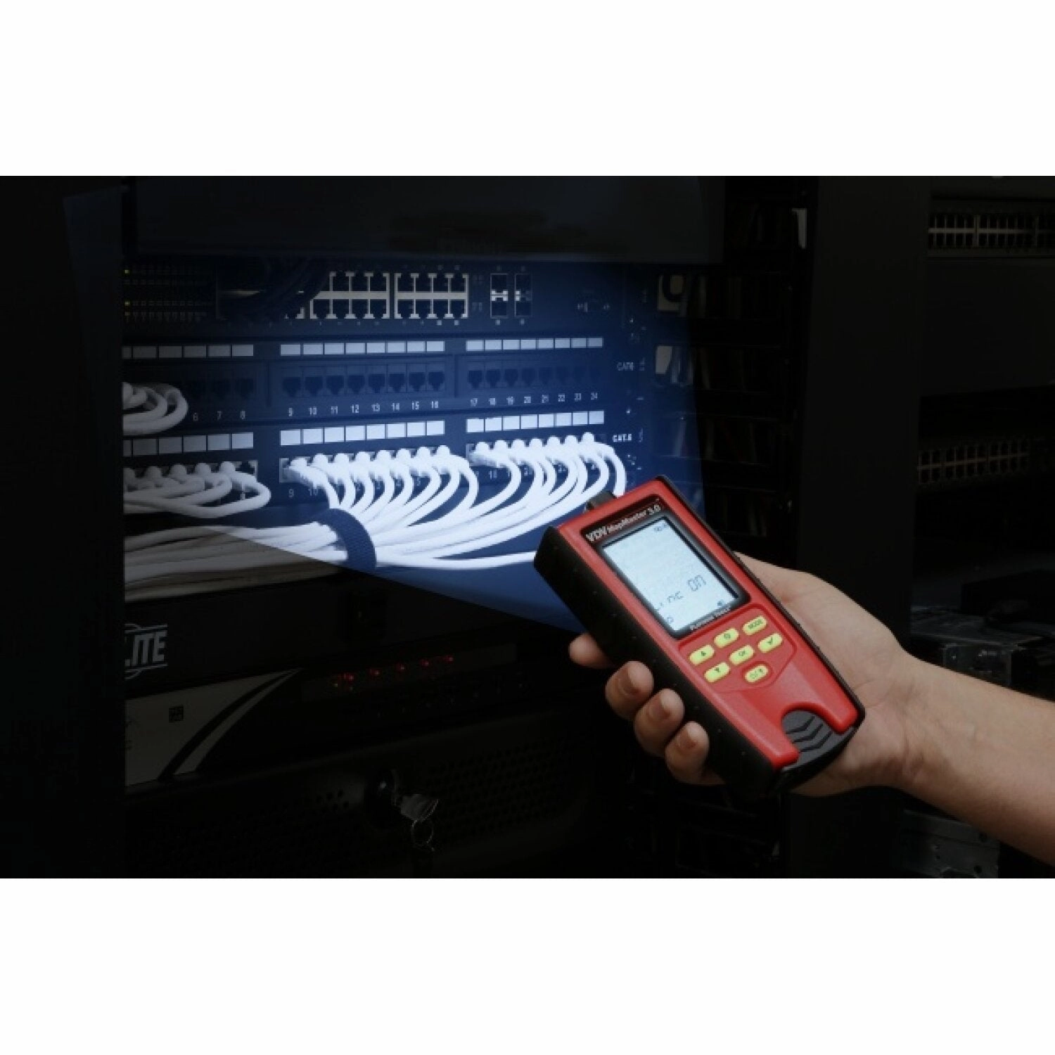 Platinum Tools T130K4 VDV MapMaster 3.0 Twisted Pair and Coax Cable Tester PRO Kit, Main Unit, Remotes, Accessories and Hard Case