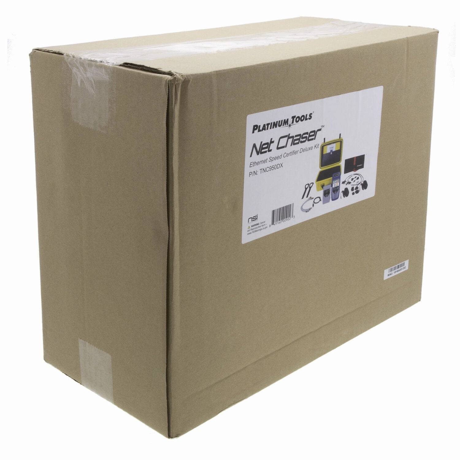 Platinum Tools TNC950DX Net Chaser Network Tester and Speed Certifier Deluxe Kit, Includes Hard-Case