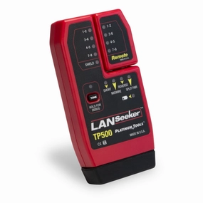 Platinum Tools TP500C LanSeeker Cable Tester and Tone Generator