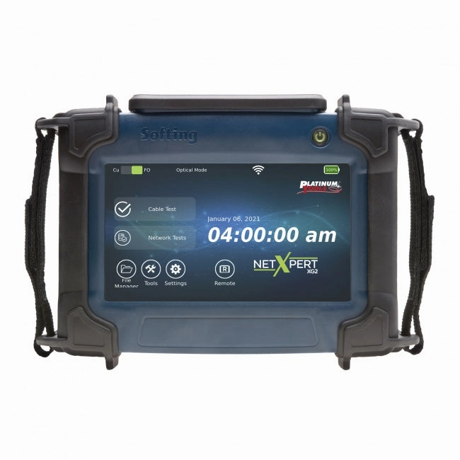 Platinum Tools TXG200-FO NetXpert XG2 Network Tester and Speed Certifier, Twisted Pair, Wifi and Fiber Optic Testing