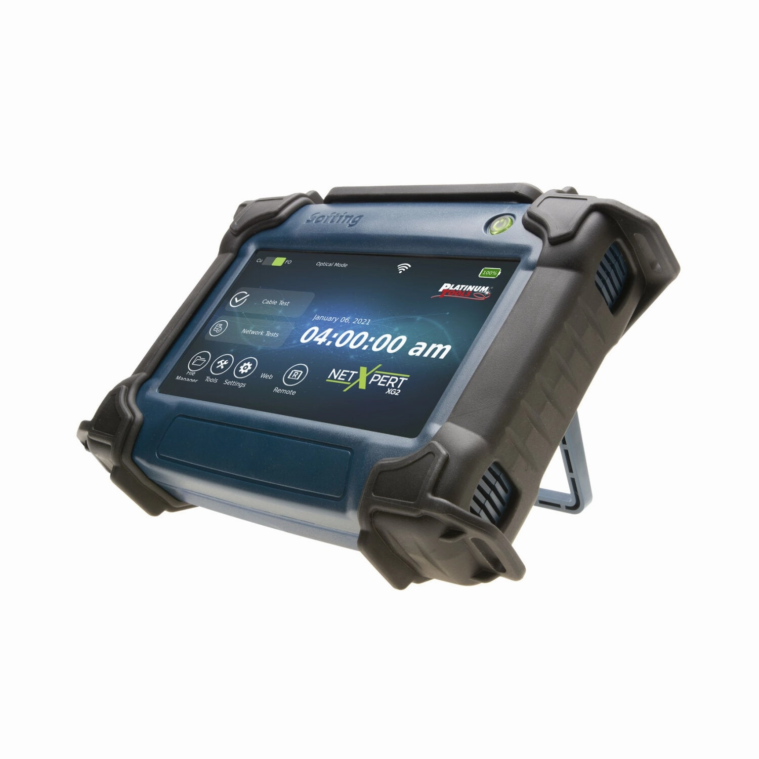Platinum Tools TXG200 NetXpert XG2 Network Tester and Speed Certifier, Twisted Pair and Wifi Testing