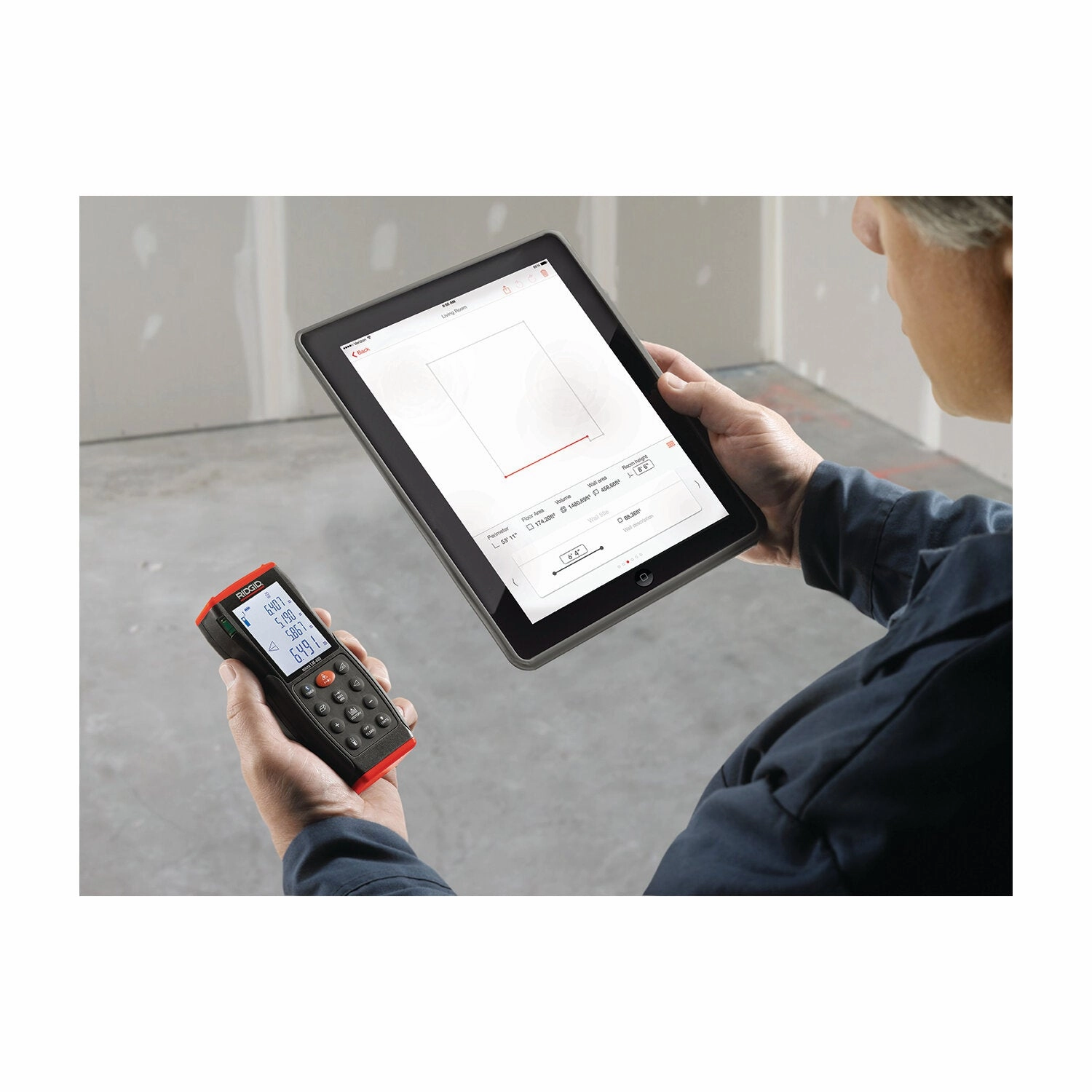 Ridgid 36813 micro LM-400 Laser Distance Meter
