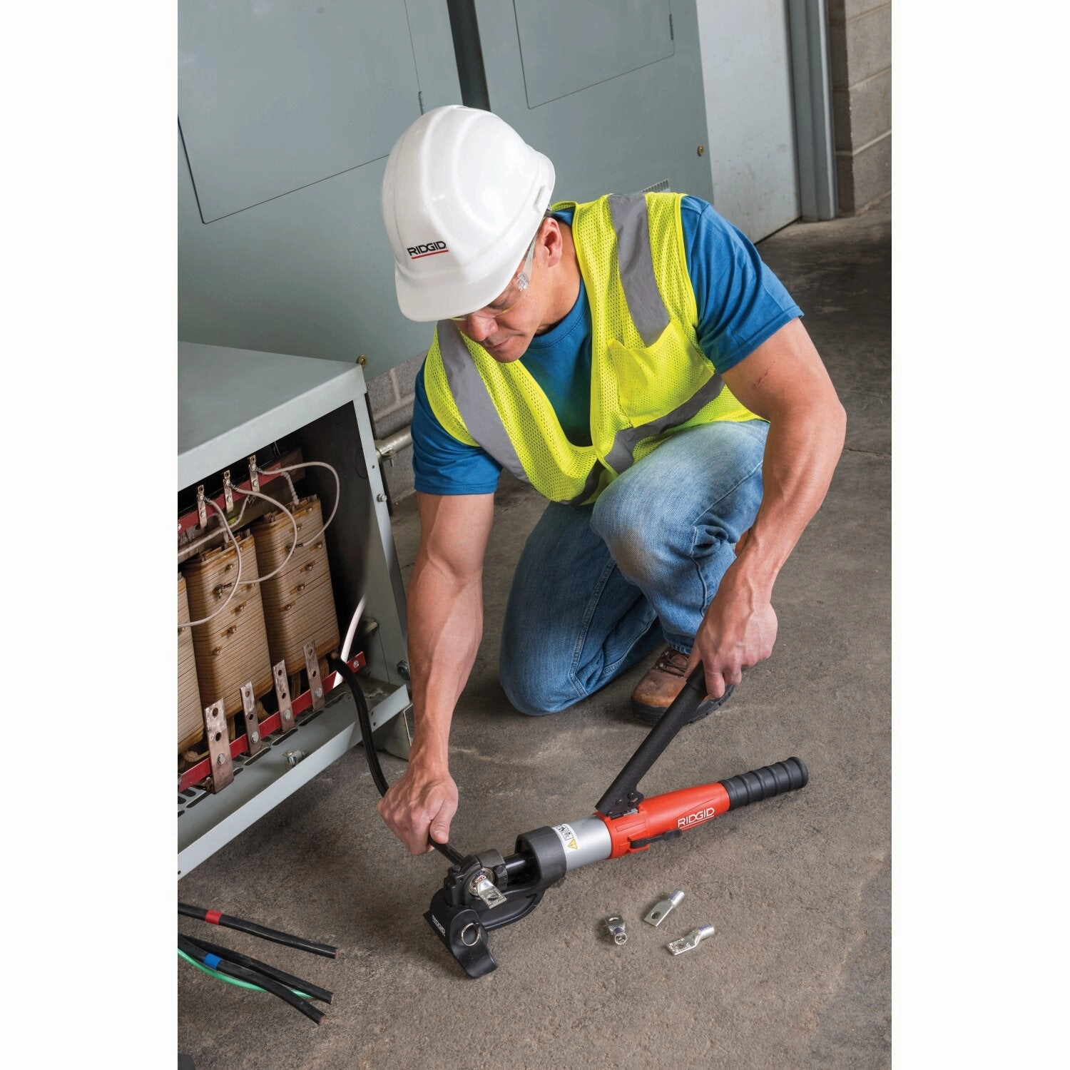 Ridgid 48988 Manual Hydraulic Crimp Tool Head Stand