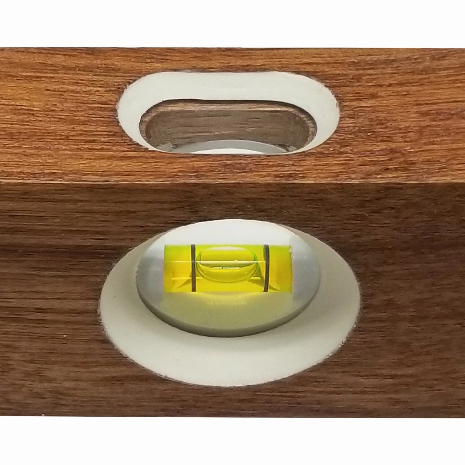 Sands Level & Tool SL2024 24 Contractor Mahogany Carpenter Level with End Caps (3 Vials)