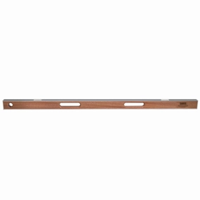 Sands Level & Tool SLAL48 48 Professional Asphalt Mahogany I-Beam Level (2 Vials