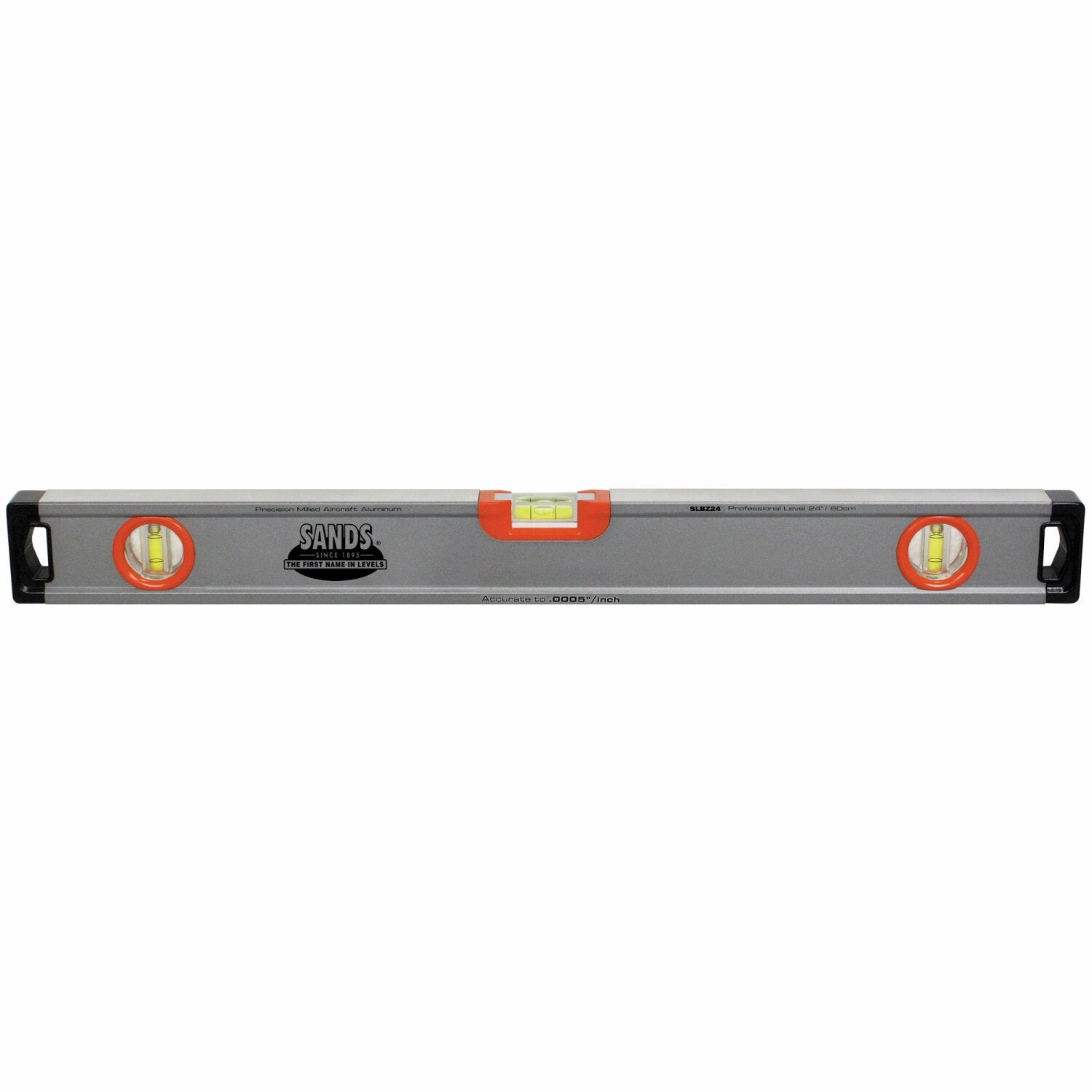 Sands Level & Tool SLBZ24 24 Professional Aluminum Box Level (3 Vials)