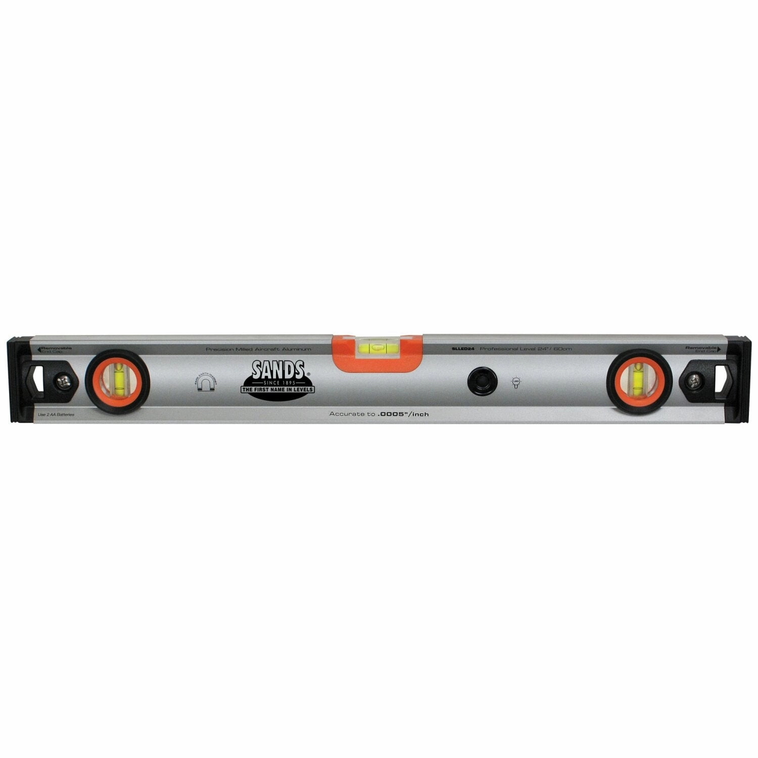 Sands Level & Tool SLLED48 48" Professional Magnetic LED Level