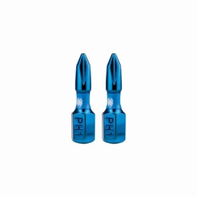 Spyder 19033 Mach-Blue PH1 1/4-in x 1-in Phillips Impact Driver Bit 2 Piece