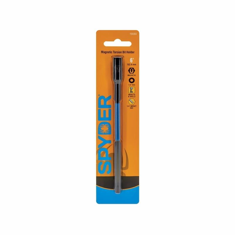 Spyder 19080 1/4-in x 6-in Hex Magnetic Bit Holder