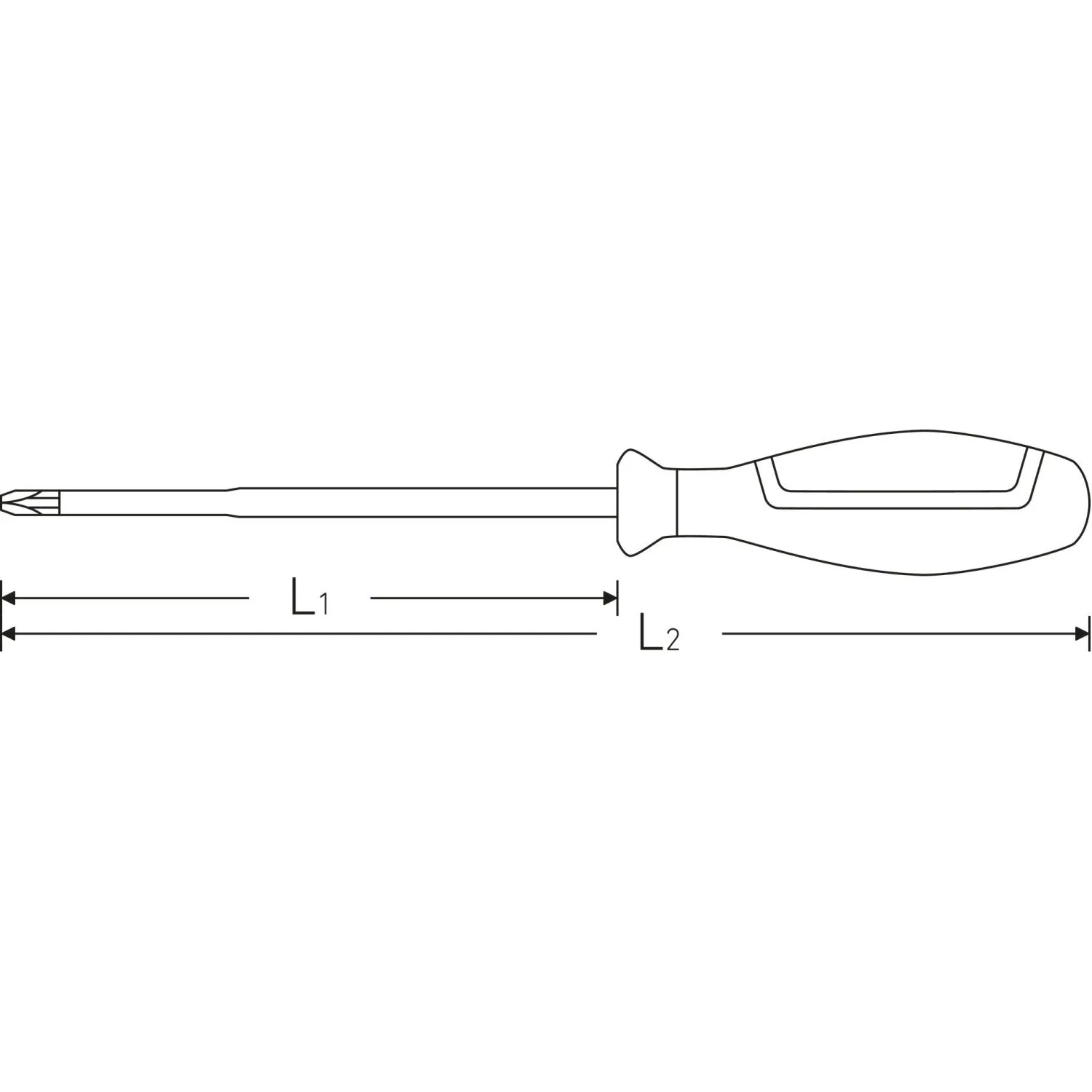 Stahlwille 46713002 VDE cross-head screwdriver PZ Drall 
