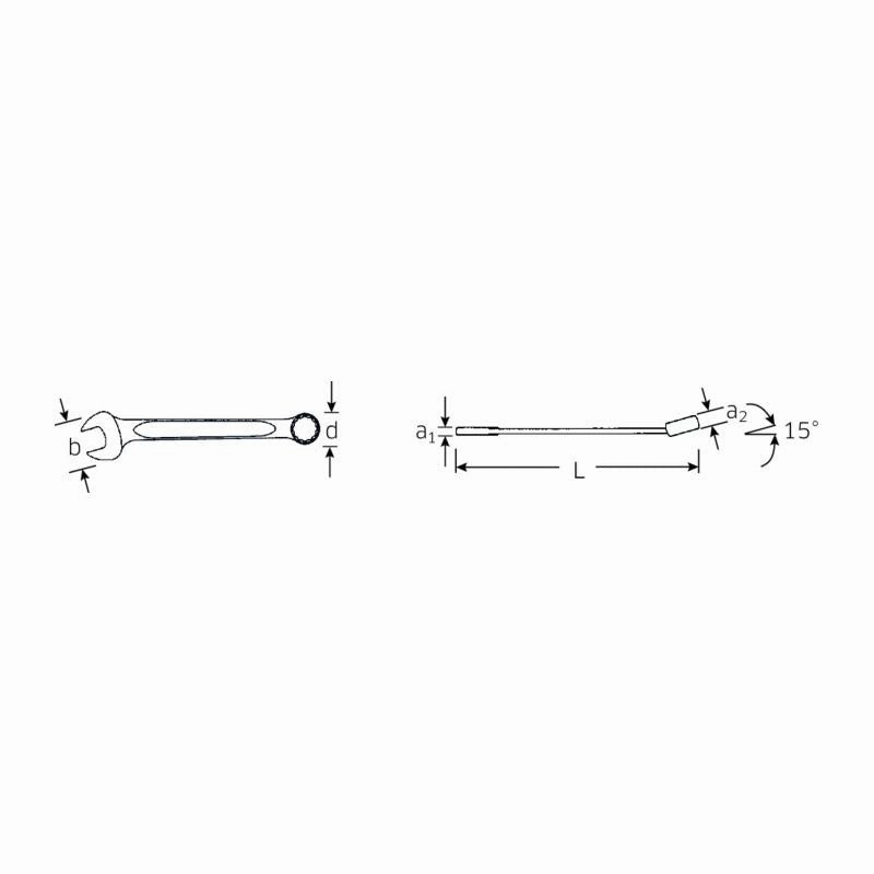 Stahlwille 40082727 27mm Combination Spanner