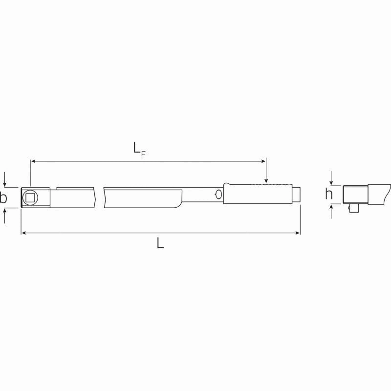 Stahlwille 50200081 721Nf Standard MANOSKOP 3/4" Torque Wrench