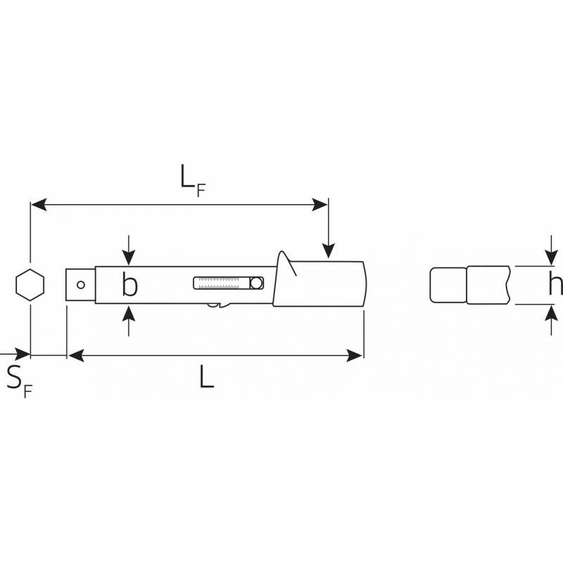 Stahlwille 50584001 730 Quick Service MANOSKOP Torque Wrench