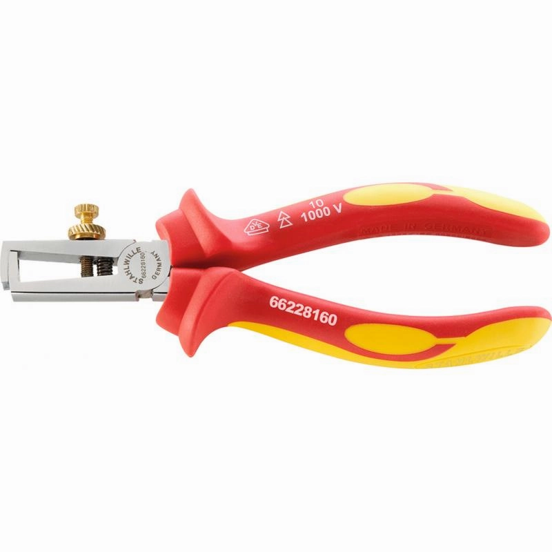 Stahlwille 66228160 6622 VDE wire stripping pliers, 160 mm