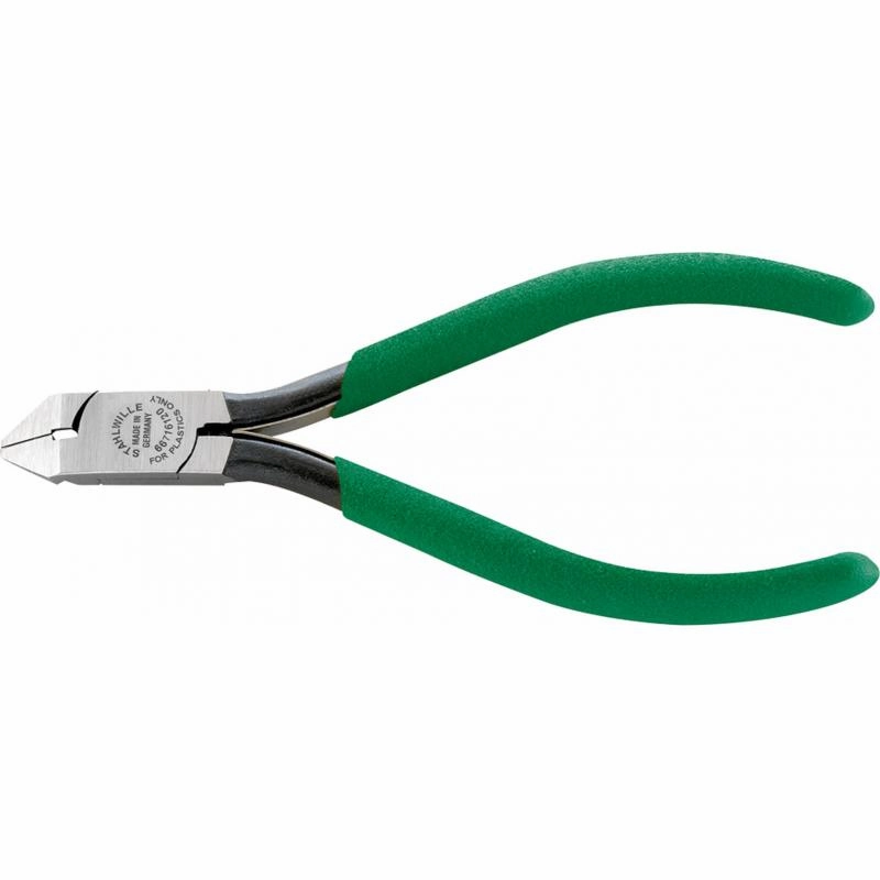 Stahlwille 66716120 6671 Side cutter for plastic, 120 mm, Dip-coated