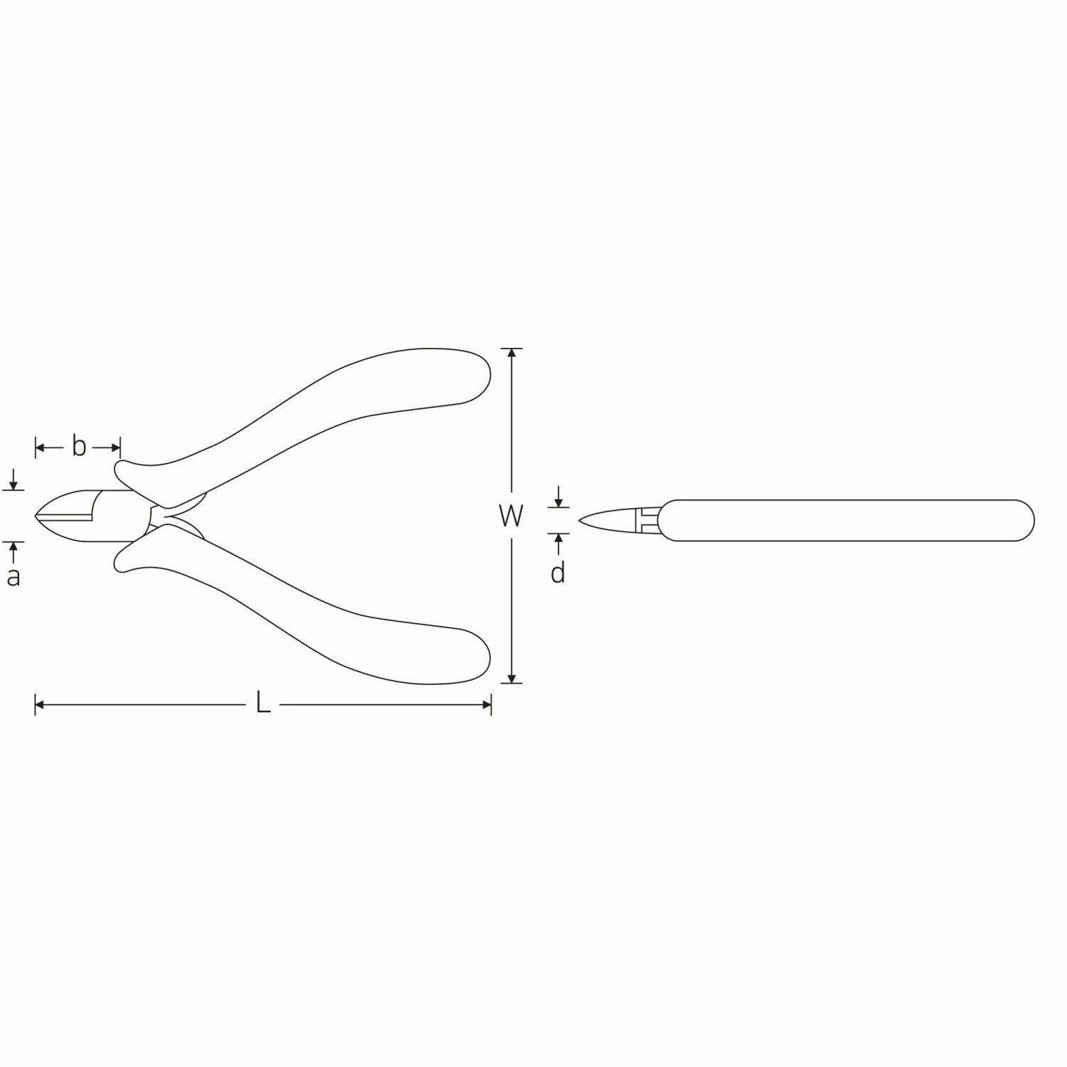 Stahlwille 67076000 Electronic side cutter