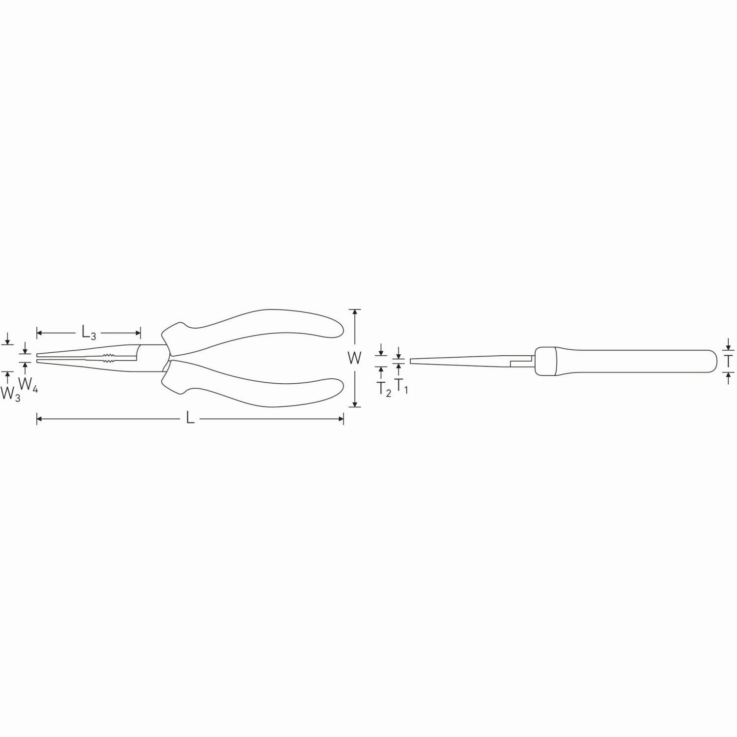 Stahlwille 67304160 VDE telephone pliers