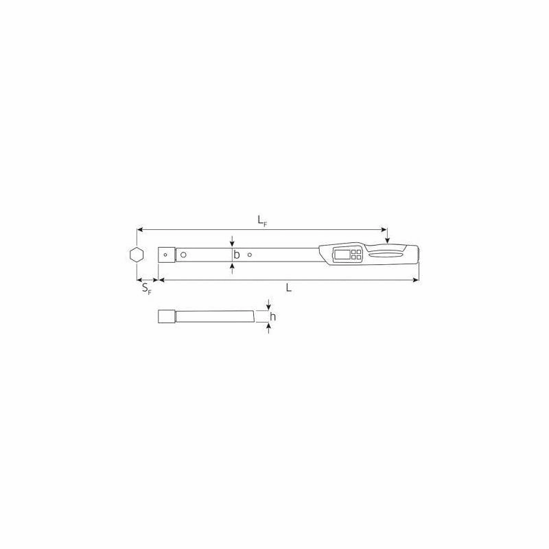 Stahlwille 96501965 Torque Wrenches With Mount For Insert Tools
