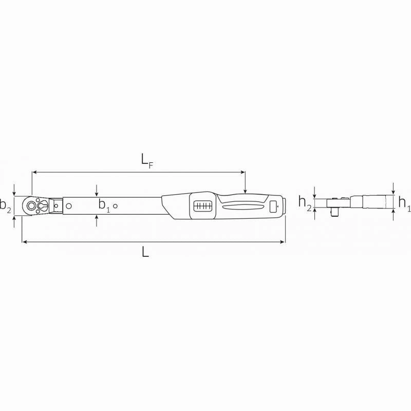 Stahlwille 96502110 730NR Service MANOSKOP torque wrench,