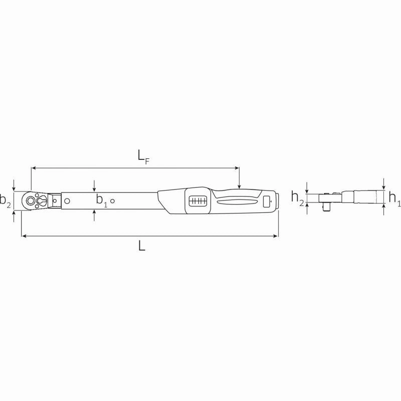 Stahlwille 96502265 730NR Service MANOSKOP Torque Wrench