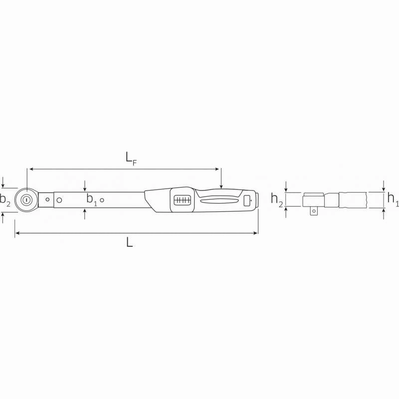 Stahlwille 96503110 730NR Service MANOSKOP torque wrench