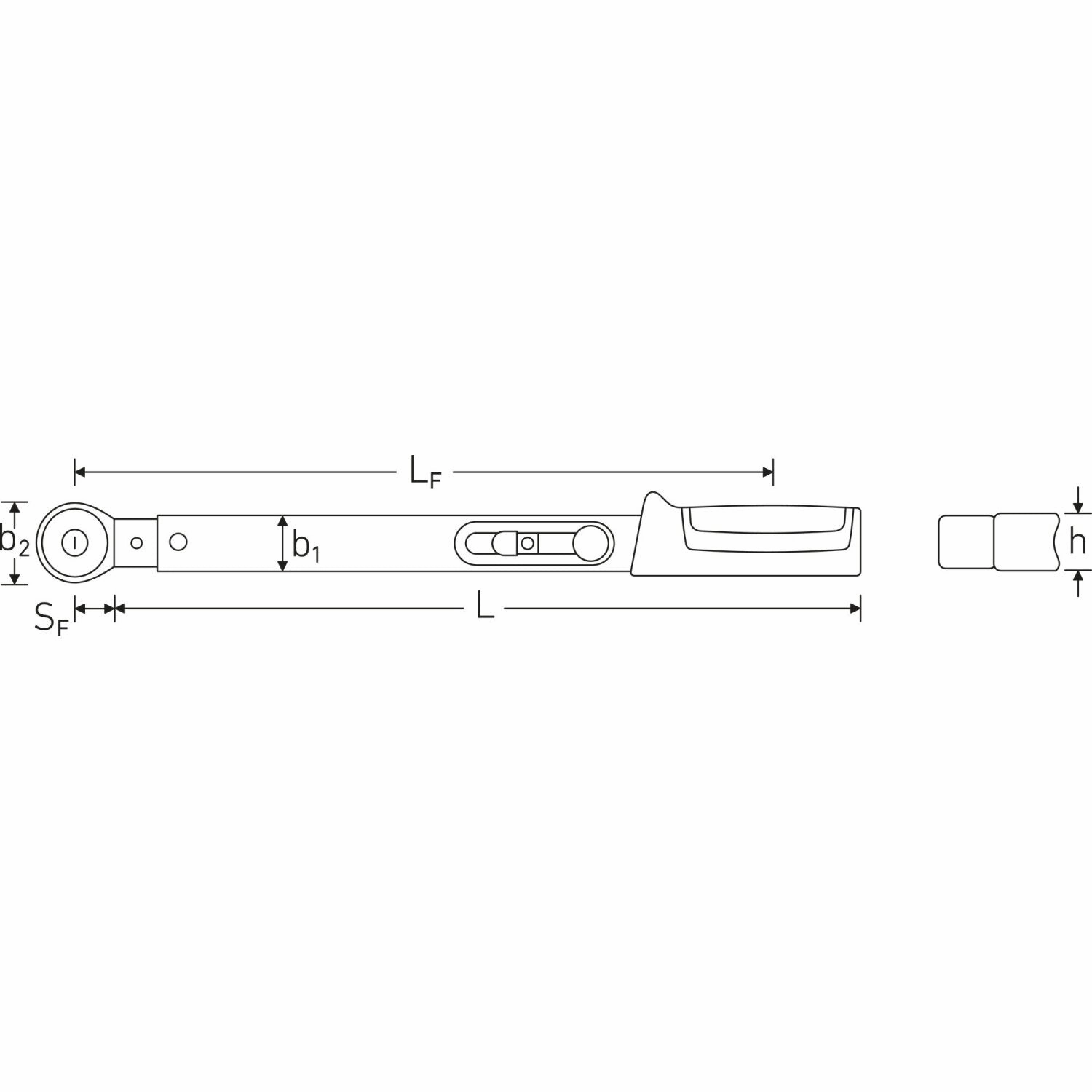 Stahlwille 96504010 Torque wrench MANOSKOP