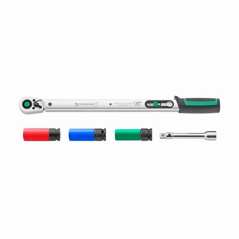 Stahlwille 96507214 721QR/20/3/1 Torque Wrench Set, 1/2" Drive