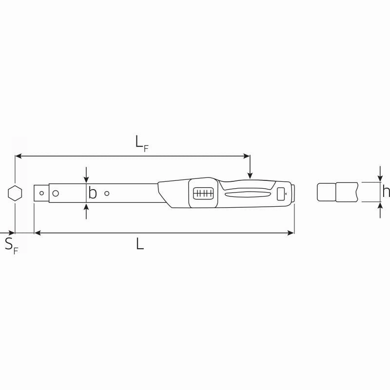 Stahlwille 96583010 730 Fix Service MANOSKOP torque wrench