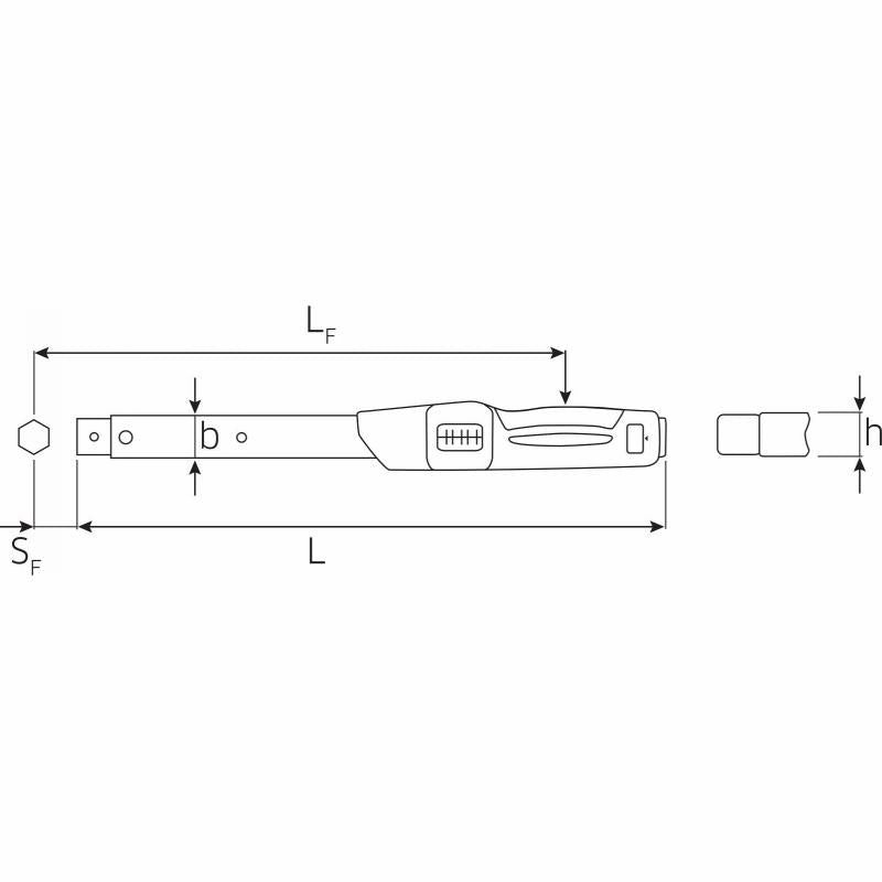 Stahlwille 96583020 730 Fix Service MANOSKOP torque wrench